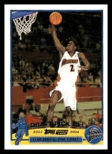 2003  Topps #231 Mickael Pietrus RCGolden State Warriors Basketball card