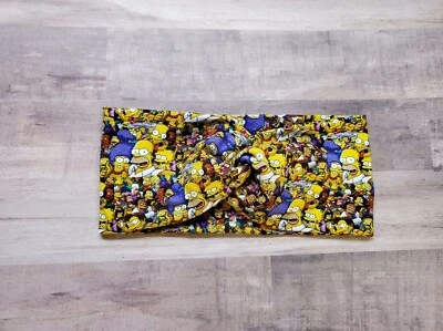 The Simpsons headband twist yoga stretch work out cloth - Image 1 of 3