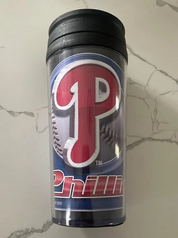 Philadelphia Phillies 16 oz Coffee Cup Tumbler (New) (loc#A1) Cover