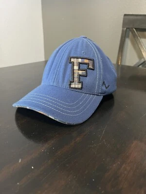 Florida Gators Plaid Letter Blue Fitted Hat Cap Zephyr M/L - Image 1 of 4
