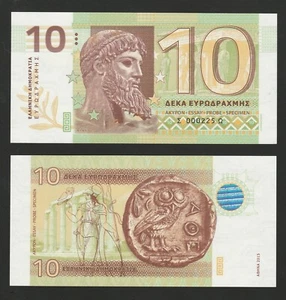 Matej Gabris Concept Art Banknote - Greece 10 Eurodrachma 2015 - Picture 1 of 1