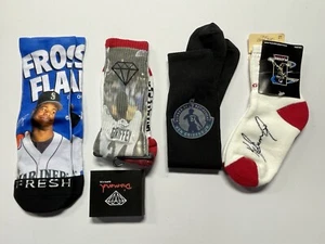 Griffey Jr Four Pair Of New Socks. 40% Off Tee Shirts And Hats (Minus UDA)! - Picture 1 of 5