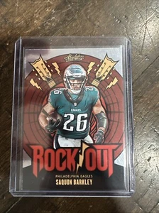 2024 Absolute Football Rock Out Saquon Barkley #RO-SBY Philadelphia Eagles MVP?? - Picture 1 of 2