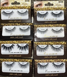 3D Volume Lashes ASSORTED (19 Pair) FAST SHIPPING - Picture 1 of 3