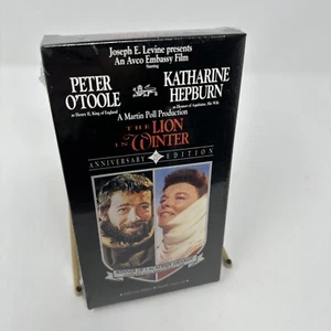 The Lion in Winter VHS Tape Movie Full Screen Katherine Hepburn Peter O'Toole - Picture 1 of 6