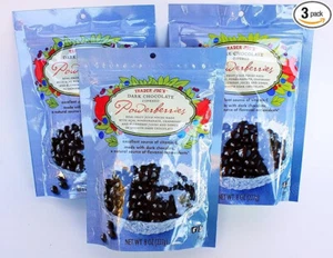 Packs Trader Joe's Dark Chocolate Covered Powerberries 8 oz Each Pack( 3 packs) - Picture 1 of 1