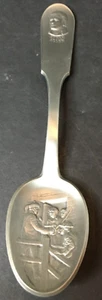 Franklin Mint Ethan Allen Revolutionary War Hero Collectible Spoon Pewter - Picture 1 of 10
