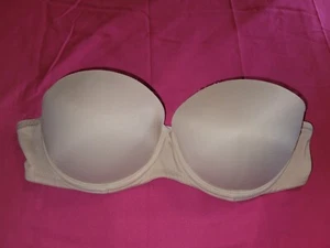 Pink By Victoria Secret Wear Everywhere Push-Up Strapless Bra Size 34C - Picture 1 of 6