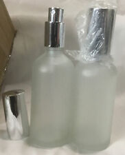 2oz Clear Glass Spray Bottles for Essential Oils 2 Ounce X 3 White