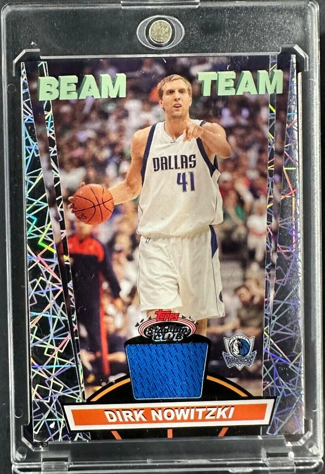 2007-08 Topps Stadium Club Beam Team Relics #BTR-DN Dirk Nowitzki - Image 1 of 2