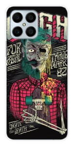 Coque en silicone imprimée compatible Huawei Honor X8 Skull Urgh - Picture 1 of 3