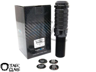 NRG BLACK STEALTH STYLE ADJUSTABLE SHIFT KNOB 10X1.25MM FOR NISSAN SK-500BK-1 - Изображение 1 из 4