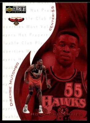 1997-98 Collector's Choice Dikembe Mutombo Atlanta Hawks #356 - Image 1 of 2