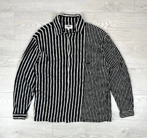 Camicia You Must Create YMC London a righe con tasche e bottoni taglia M uomo - Foto 1 di 10