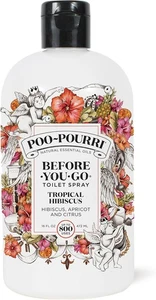 Spray para inodoro Poo-Pourri Before-You-Go, tropical 16 fl oz (paquete de 1), rosa  - Imagen 1 de 12