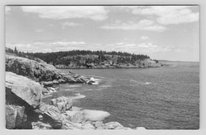 RPPC Hunter Beach Head, Seal Harbor Maine ME Acadia Natl Park c1909 UNP Postcard - Picture 1 of 2