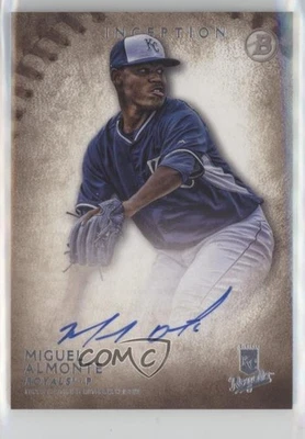2015 Bowman Inception Prospect Auto Miguel Almonte #PA-MA Auto - Image 1 of 2