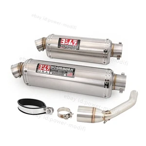 For Honda GROM125 2021-2025 Exhaust Tips Mid Pipe 51MM Muffler Slip On MSX125 - Picture 1 of 13