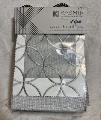 Kashmir Concepts Sheer Effects 5157 Fabric Samples  - Image 1 of 4