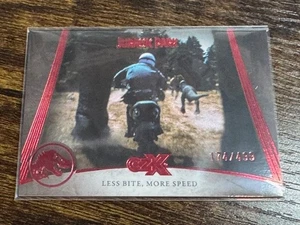 2025 SDCC Cryptozoic CZX JURASSIC PARK ~ #C6 Less Bite More Speed ~ #'d /499 - Picture 1 of 2