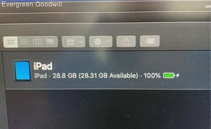 Apple iPad 4th Gen (Wi-Fi Only) A1458 Storage 32 GB Screen Size 9.6 in - Picture 1 of 6