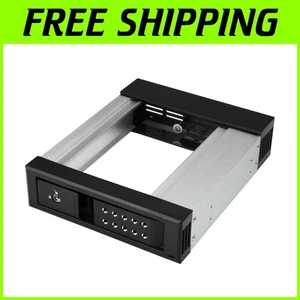 Aluminum 5.25" to 3.5" Trayless Hard Drive Hot Swap Bay for Ultimate Efficiency - Picture 1 of 10