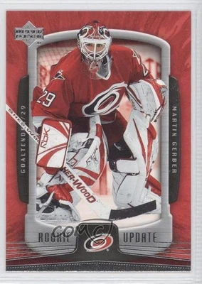 2005-06 Upper Deck Rookie Update Martin Gerber #17 - Image 1 of 2