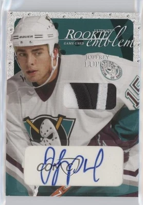 2003 ITG Ultimate Memorabilia 4th Edition /10 Joffrey Lupul #96 Rookie Auto RC - Image 1 of 2