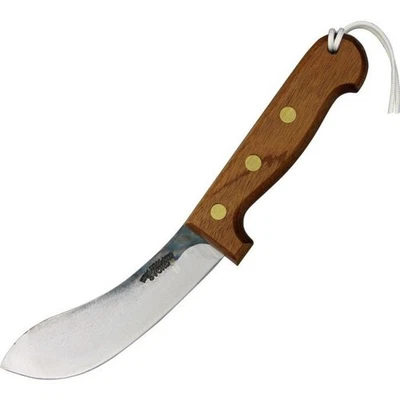 Cuchillo Svord Herramienta Curvada Alto Carbono Hoja Desolladora de Acero Mango de Madera Dura - CS Foto 1 de 2