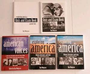 Notgrass Exploring America Set - High School History, Part 1, 2 Exams, Voices... - Picture 1 of 6