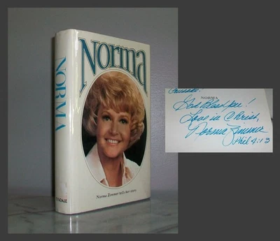 *Signed & Inscribed* NORMA Norma Zimmer Lawrence Welk Show HC/DJ 1977 7th Print - Image 1 of 4