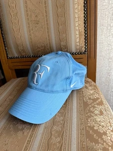 RF ROGER FEDERER GORRA TENIS AZUL SOMBRERO SNAPBACK TALLA ÚNICA NIKE FIT ADULTO - Imagen 1 de 10