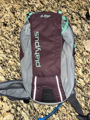 Mochila de hidratación Platypus B-line Xc 12.0 Camelback Borgoña/Gris Foto 1 de 4