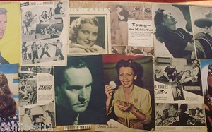 LOT OF 11 MOVIE-RELATED MAGAZINE PAGES '40s Casablanca,etc /1 - Imagen 1 de 12