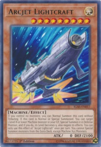 YGO-3x-Near Mint-Arcjet Lightcraft - IGAS-EN017 - Rare - 1st Edition-Ignition As - Picture 1 of 1