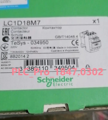 LC1D18M7 1PCS Brand New Schneider LC1D18M7 220VAC Contactor   Fast delivery - Image 1 of 4