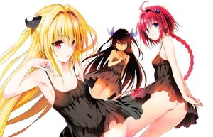 Anime girls to loveru golden darkness kurosaki mea Playmat Gaming Mat Desk - Picture 1 of 1