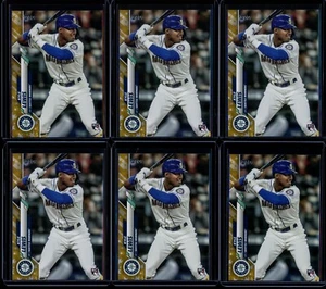 2020 Topps Complete Set #64 Kyle Lewis Gold Stars Parallel RC 6 Card Lot Rookie - Picture 1 of 2