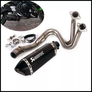 For Kawasaki Ninja 650 Z650 2017-2023 Exhaust System Header Pipe Muffler Escape - Picture 1 of 12