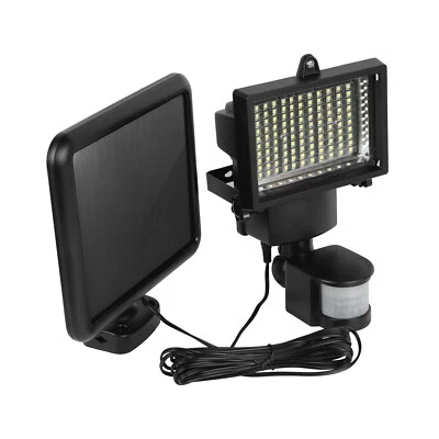 100LED Solar Power Light Motion Sensor Security Flood Light Outdoor Garden Lamp - Image 1 of 4
