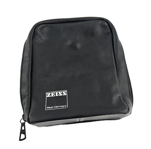 ZEISS Dialyt Binocular Case Fernglas Tasche Leder Leather Schwarz Black TOP - Bild 1 von 2