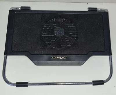 SUPPORTO DISSIPATORE CON 2 VENTOLE DI RAFFREDDAMENTO PER PC PORTATILE NOTEBOOK  - Immagine 1 di 4