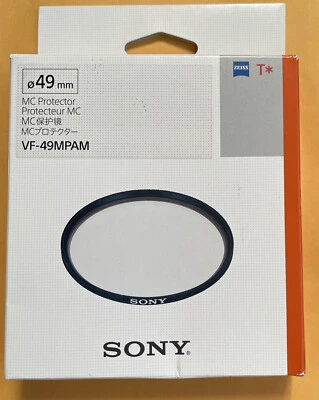 Sony VF-49MPAM 49mm Multi-Coated Clear Lens Protecting Filter MC Protector——26 - Image 1 of 4