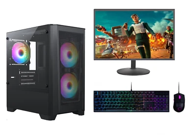 ULTRA FAST i3 i5 i7 Desktop Gaming Computer PC 2TB 16GB RAM GTX 1660 Windows 10 - Image 1 of 4