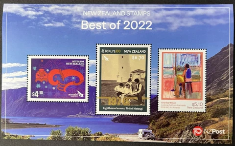 New Zealand - 2022 Best of 2022 - $15.90 Miniature Sheet Limited Edition MNH Cover