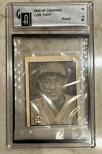 1945-46 Caramelo Deportivo Luis Tiant Sr #66 Cuban And Negro League