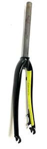IZIP 1 1/8" 26" Threadless Alloy Bike Fork 100mm QR Disc Axle - Crown 400mm  NEW - Picture 1 of 9