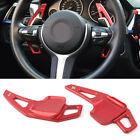 Steering Wheel Shift Paddle Blade Shifter Extension Fit BMW 3 5 Series Red po