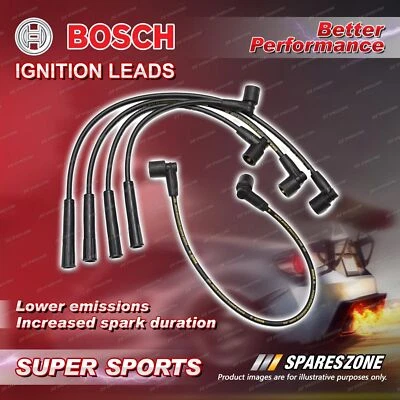 Bosch Super Sports Ignition Leads for Seat Cordoba 6K2 1.8L Petrol ADZ 1994-2002 - image 1 of 2