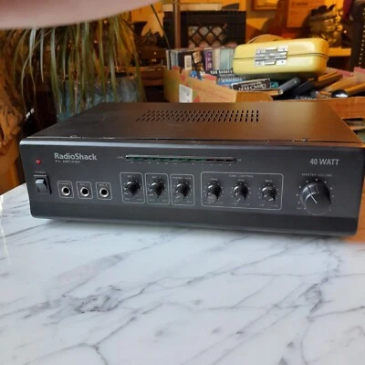 Radio Shack 32-2054 PA Amplifier 40 Watt - Image 1 of 4
